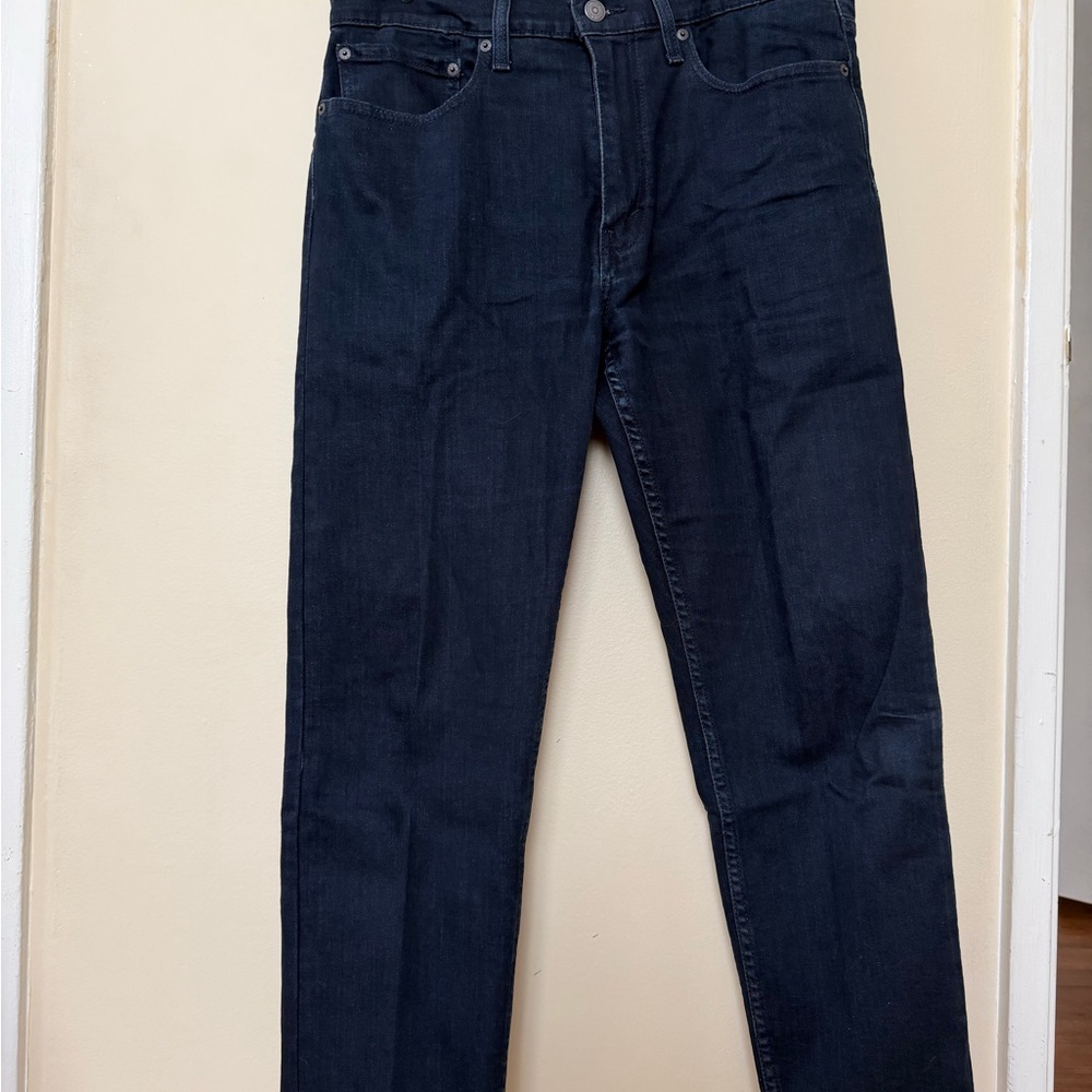 Levi's Dark Indigo Straight Jeans